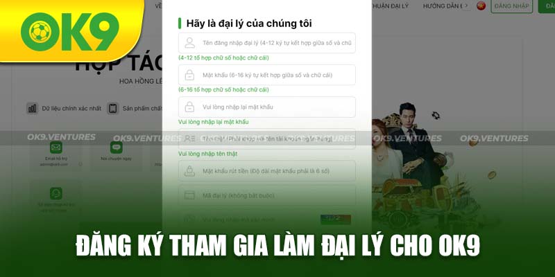 Hướng dẫn đăng ký làm đối tác của OK9