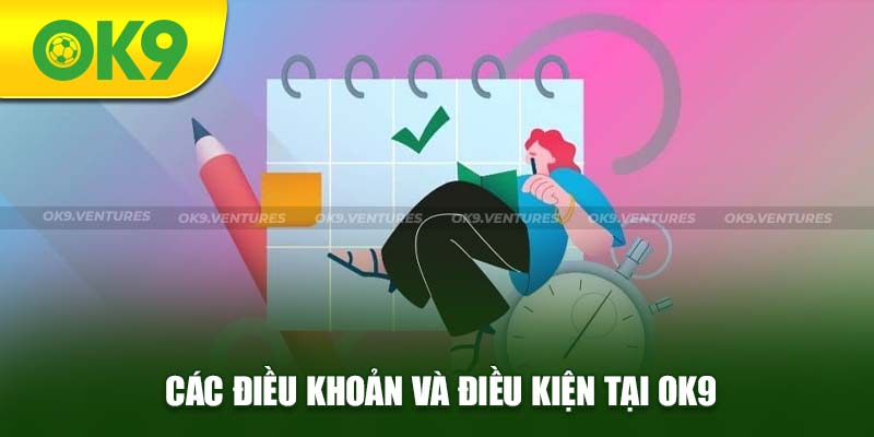 Điều khoản dịch vụ OK9 người chơi cần viết