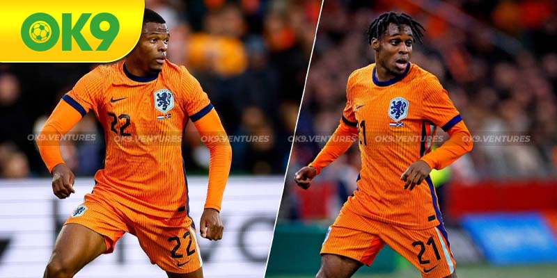 Nathan Aké và Matthijs de Ligt tạo nên hàng phòng ngự vững chắc.