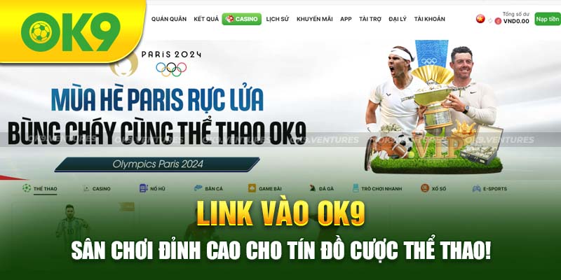 Link Vào OK9 - Cập Nhật Thông Tin Mới Nhất Cho Người Chơi